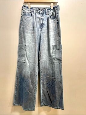 Blue Revival Women's Size 30 Jeans Medium Wash Wide Leg Denim